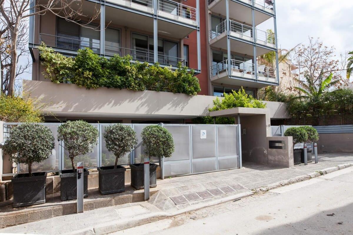 Penthouse With 360 View Of Athens And Private Gym Apartment Ngoại thất bức ảnh
