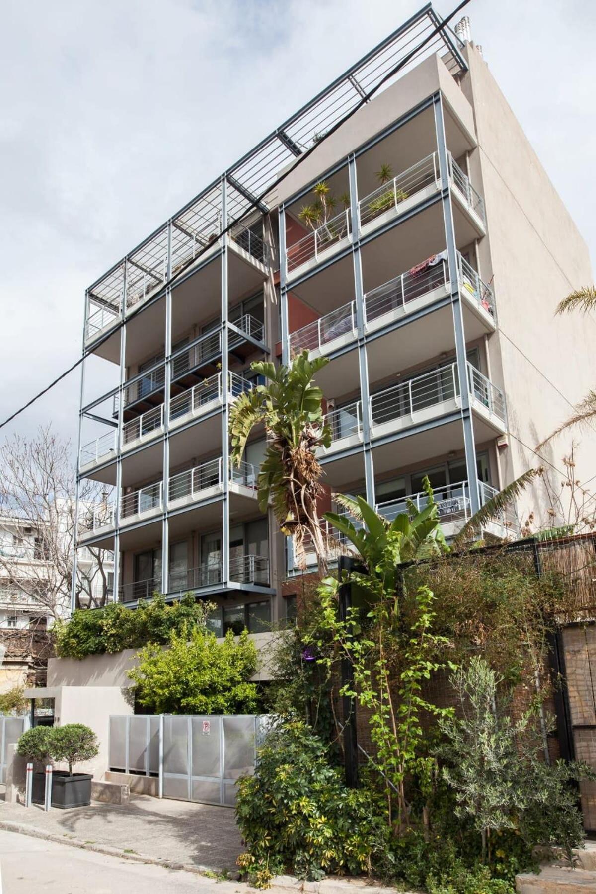 Penthouse With 360 View Of Athens And Private Gym Apartment Ngoại thất bức ảnh