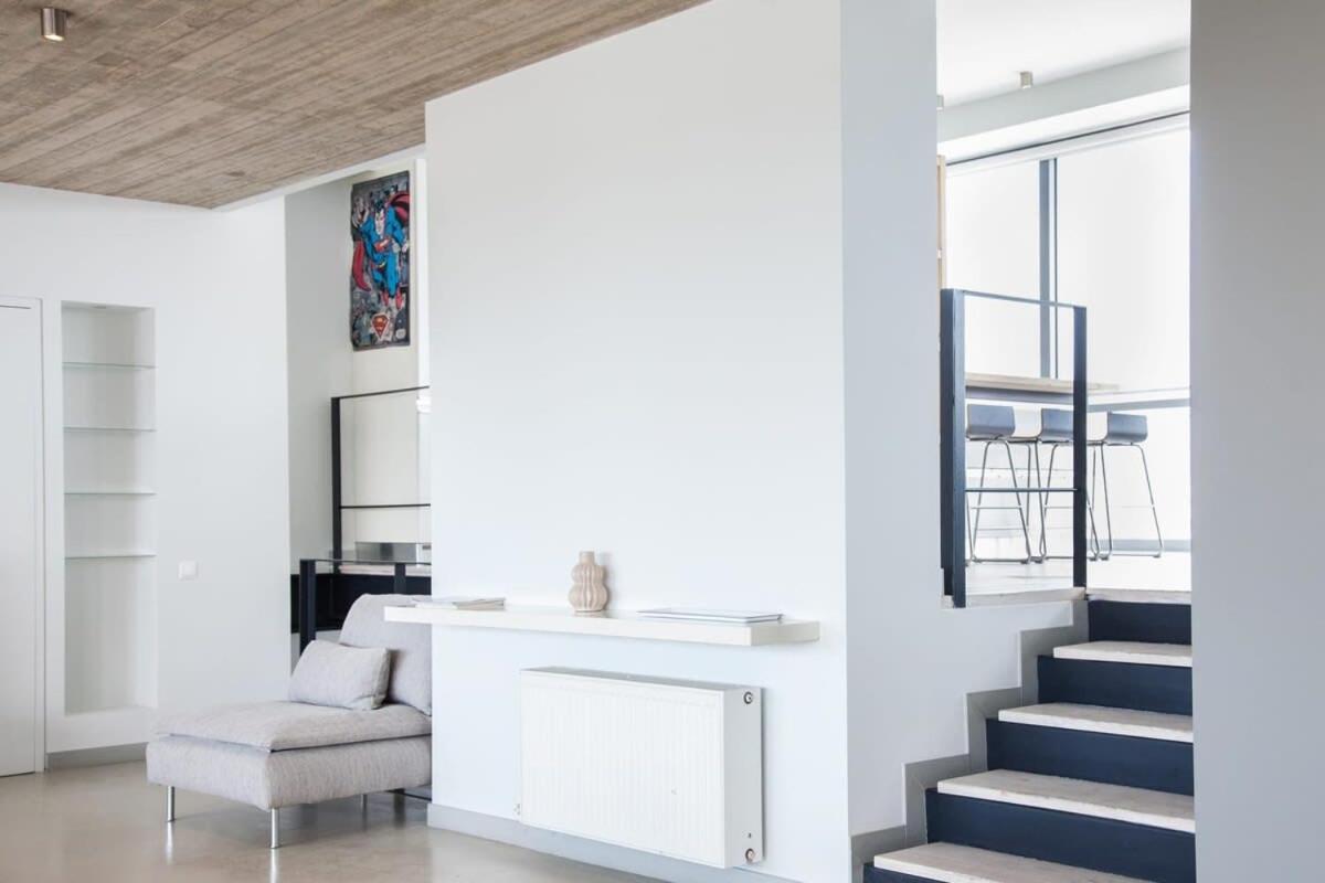 Penthouse With 360 View Of Athens And Private Gym Apartment Ngoại thất bức ảnh