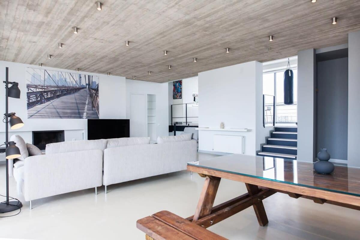 Penthouse With 360 View Of Athens And Private Gym Apartment Ngoại thất bức ảnh